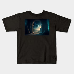 Portal to another dimension Kids T-Shirt